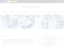 Tablet Screenshot of genuinegems.no